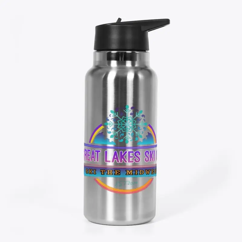 GL Ski Co. Water Bottle