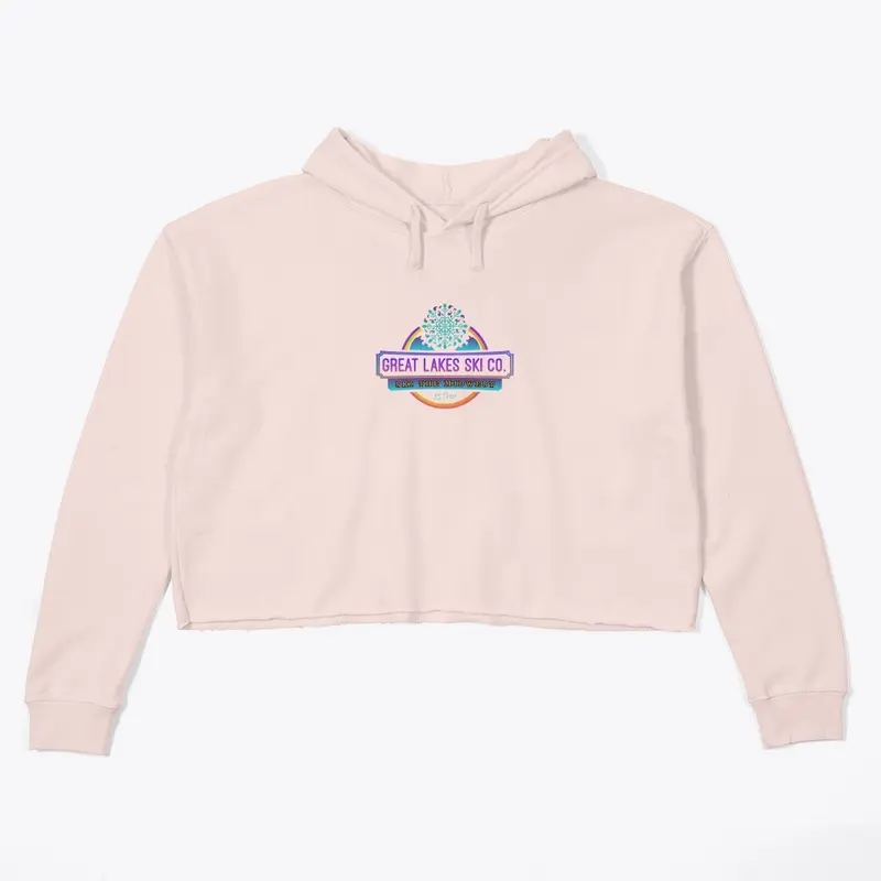 GL Ski Co. Crop Hoodie